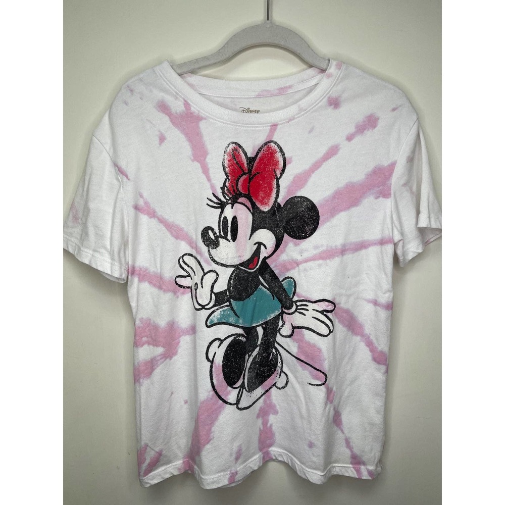 Tie dye Minnie Disney top